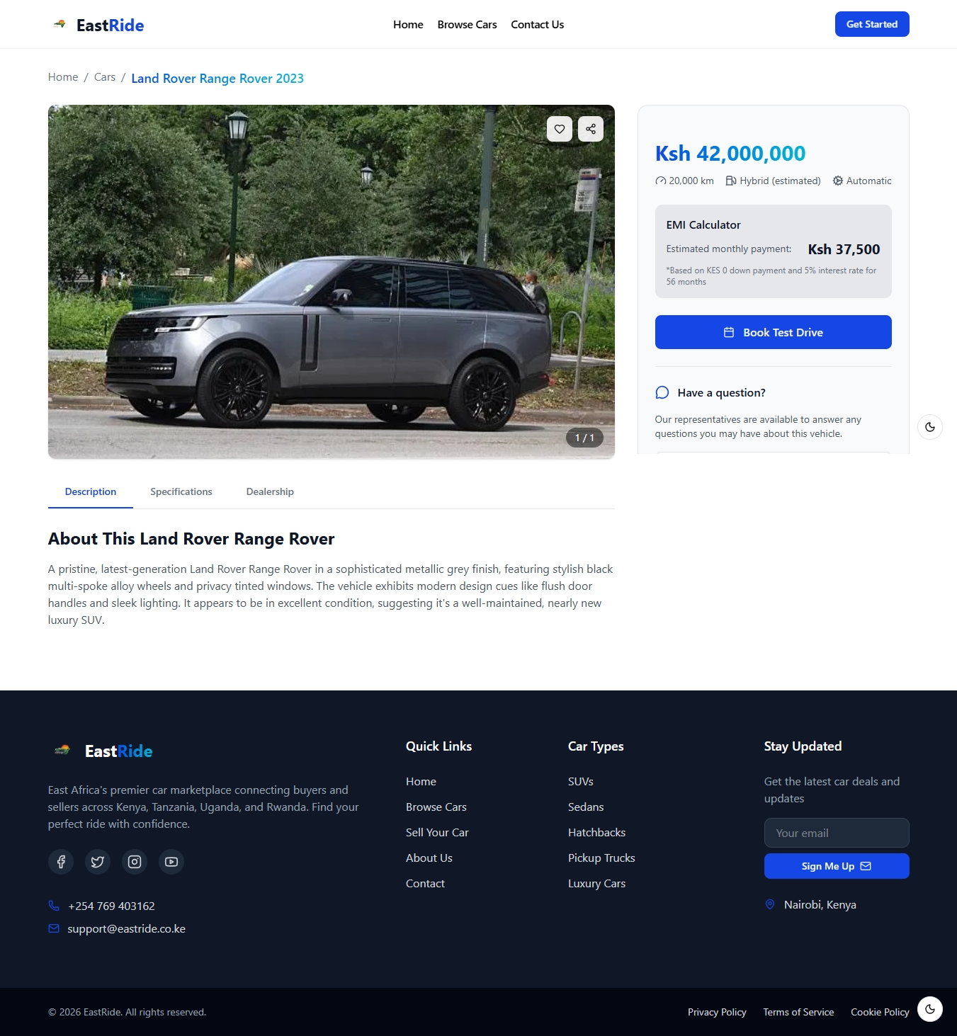 Vehicle Detail