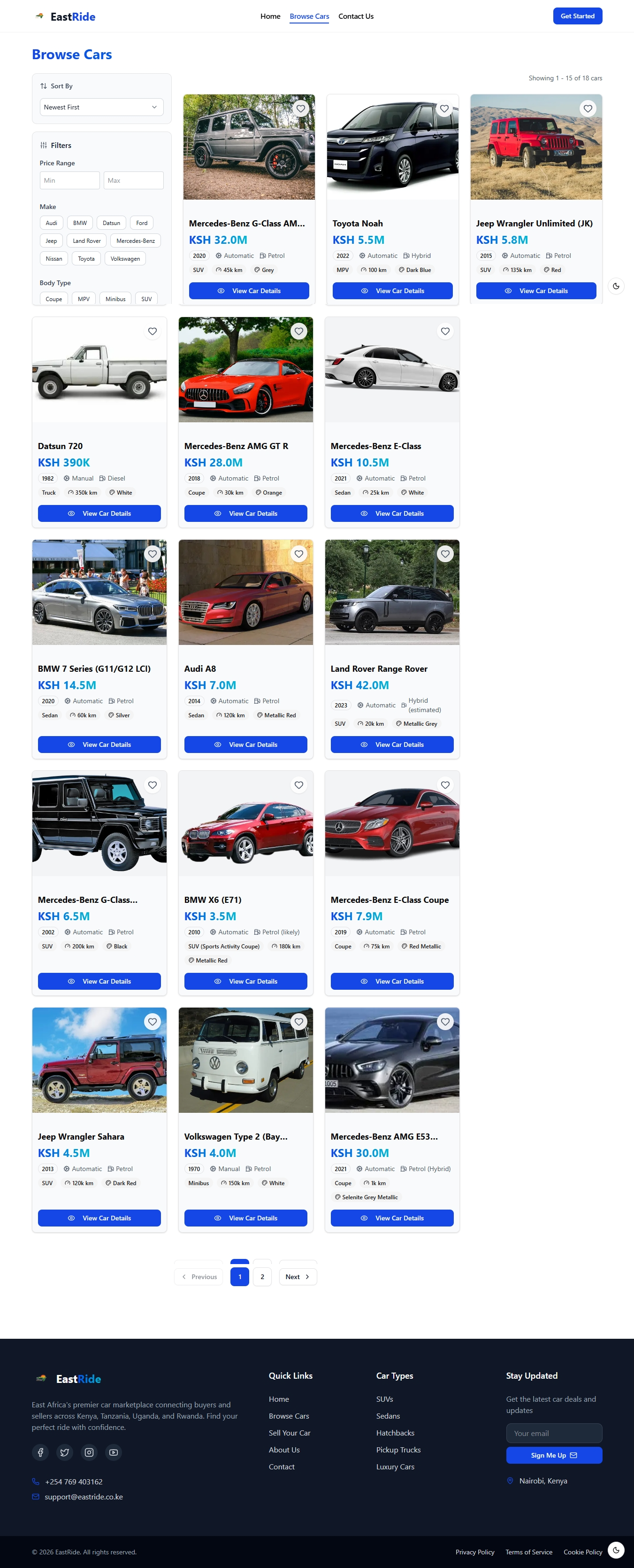 Car Listings